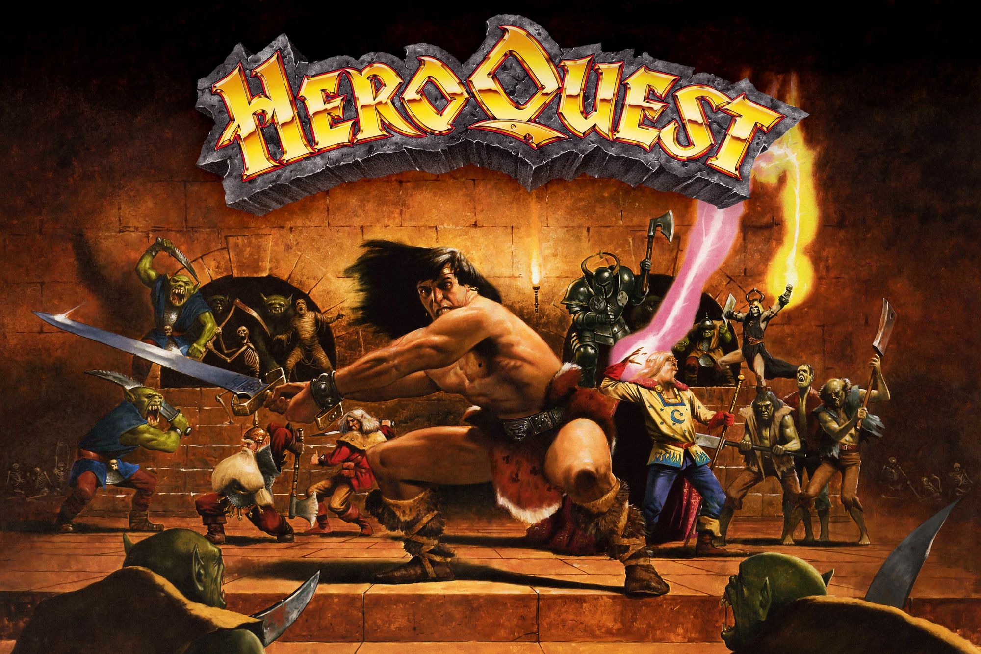 HeroQuest board cover