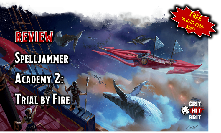 Title image for the blog article, showing a space battle including a Squid Ship and the blog title