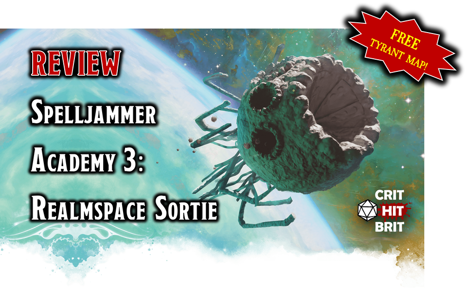 Title image for the blog article, showing a picture of the Tyrant ship and the blog title